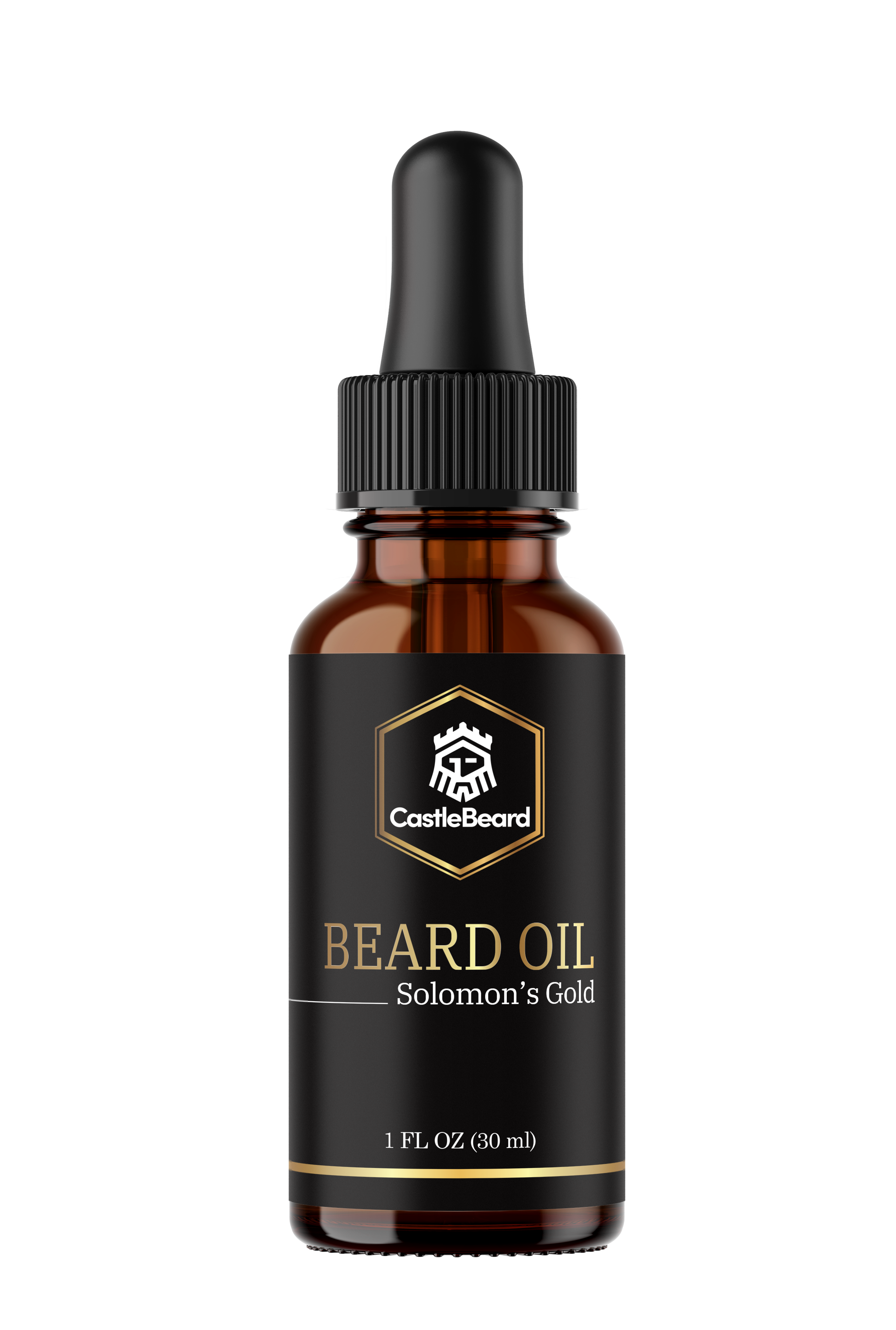 Solomon's Gold Beard Growth Oil 1 Fl Oz