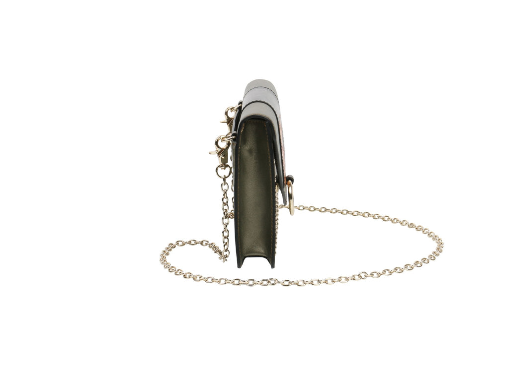 PX (PiXiu) Green Crossbody Clutch