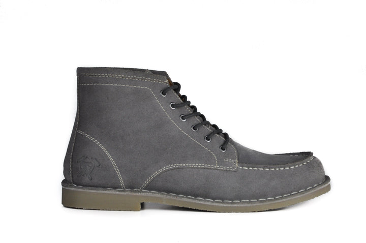 The Cooper Grey Suede Boots