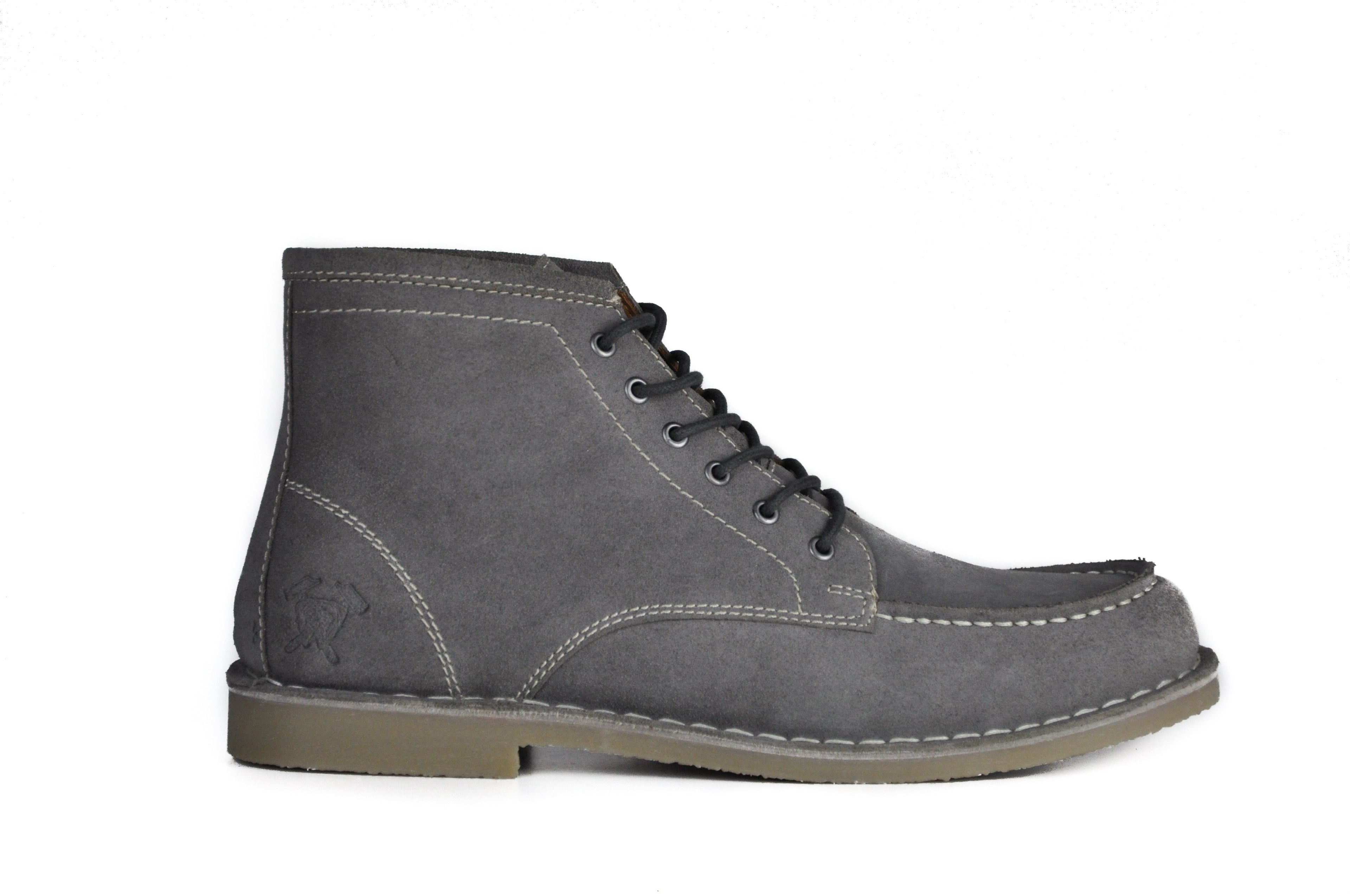 The Cooper Grey Suede Boots