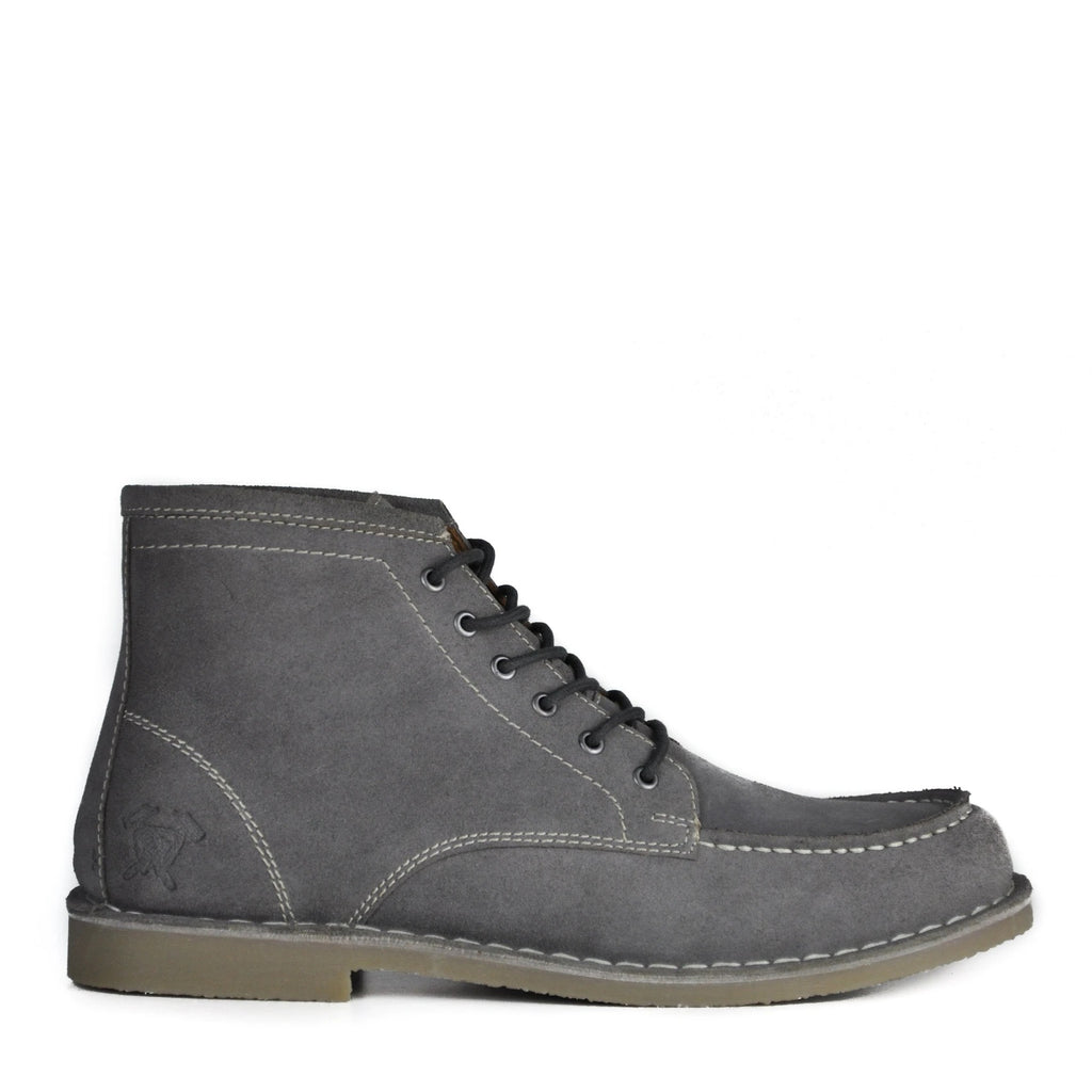 The Cooper Grey Suede Boots