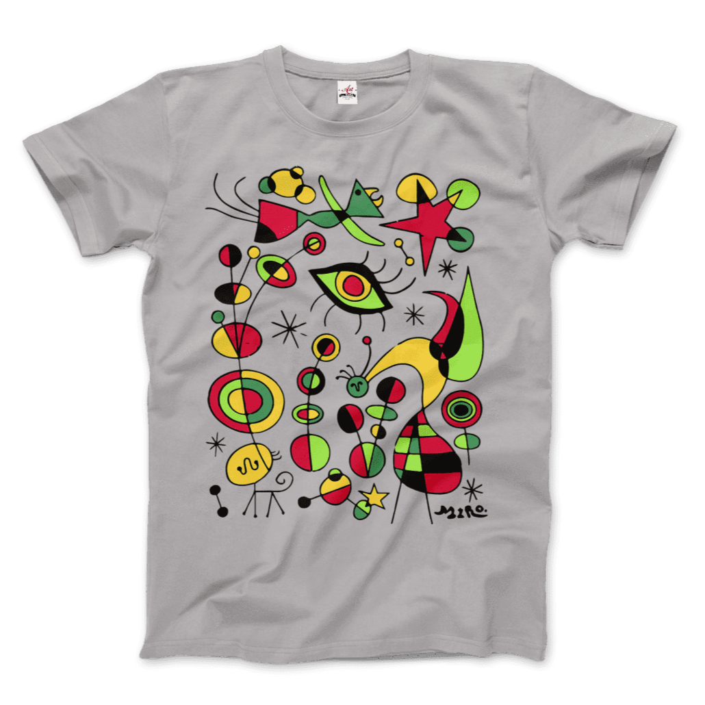 Joan Miro Peces De Colores Artwork T-Shirt