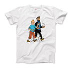 Tintin, Snowy and Captain Haddock Artwork T-Shirt