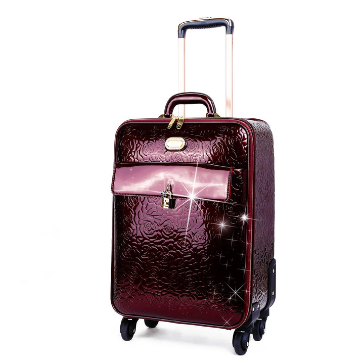 Rosy Lox Luggage Rolling Suitcase Spinner Luggage