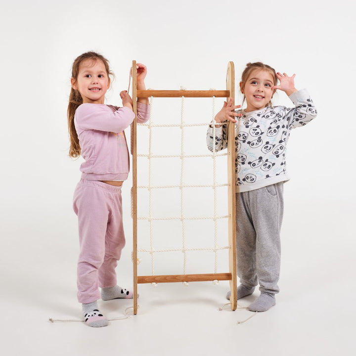 Climbing Net for Triangle Ladder