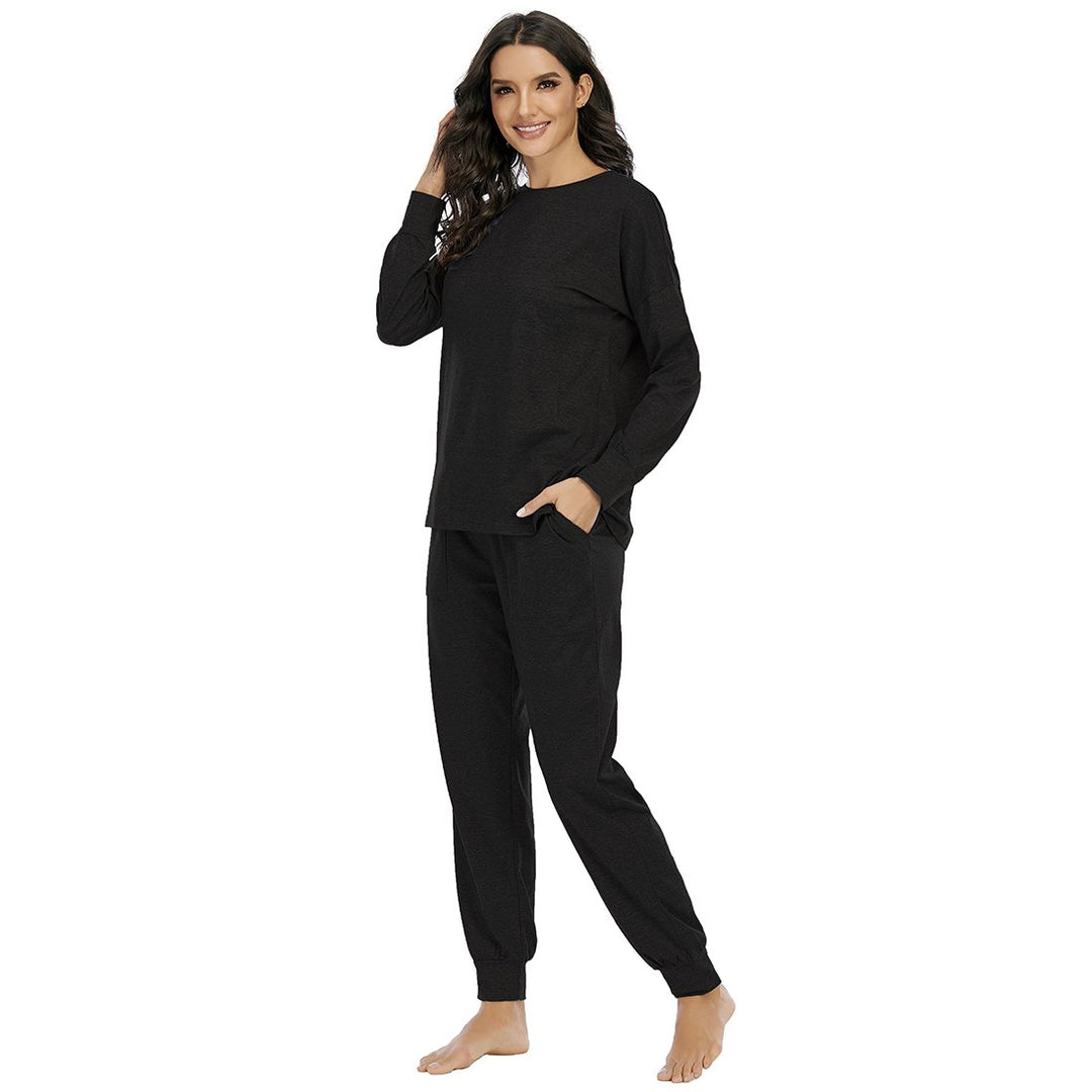 Black Loungewear Bottom