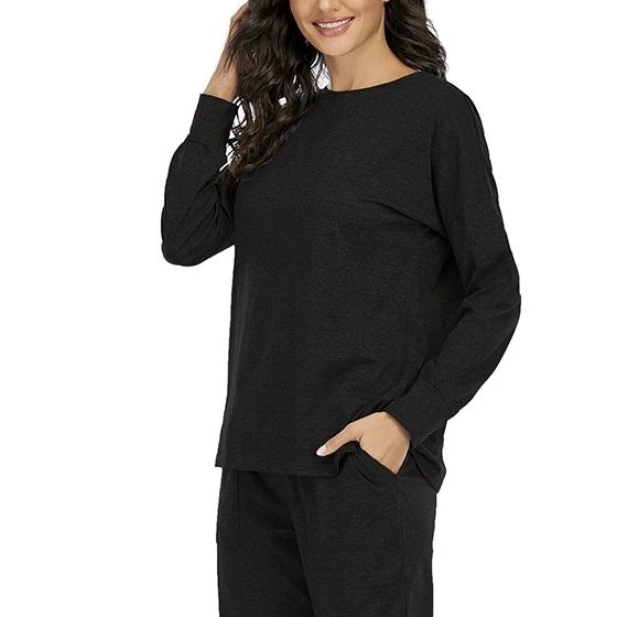 Black Loungewear Bottom
