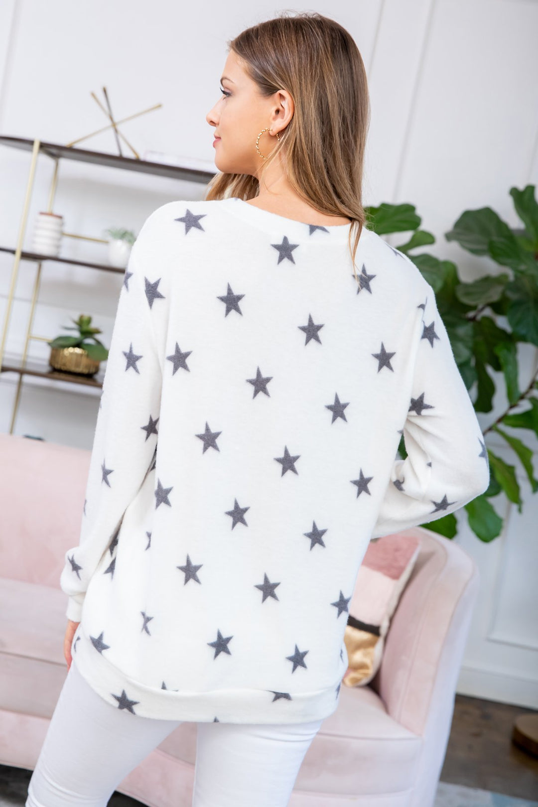 Print Long Sleeve Top