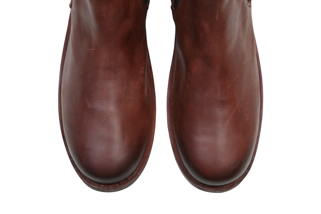 The Gamble Leather Boot Oxblood