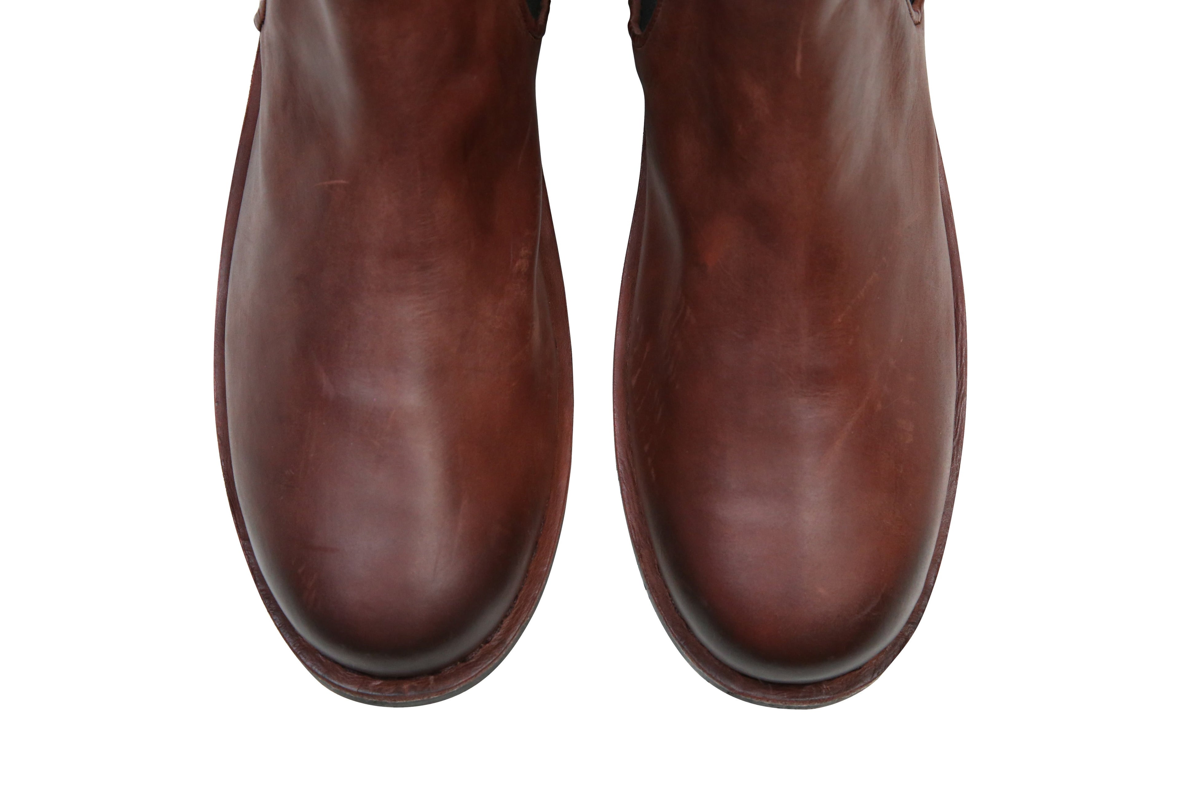 The Gamble Leather Boot Oxblood
