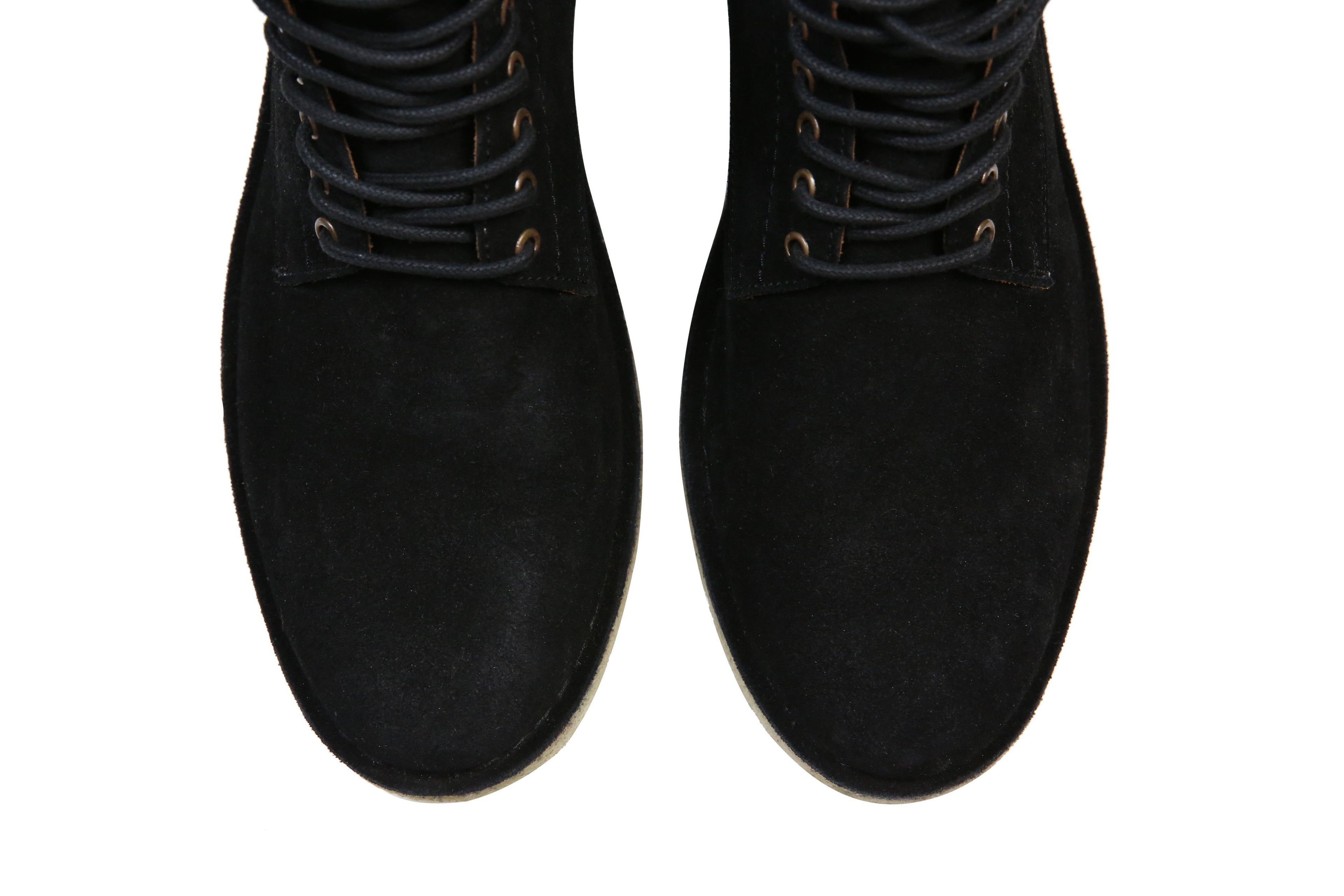 The Hunter Laced Boot | Black