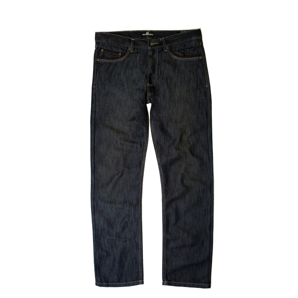 Men's Premium Denim Dark Wash Straight Jean