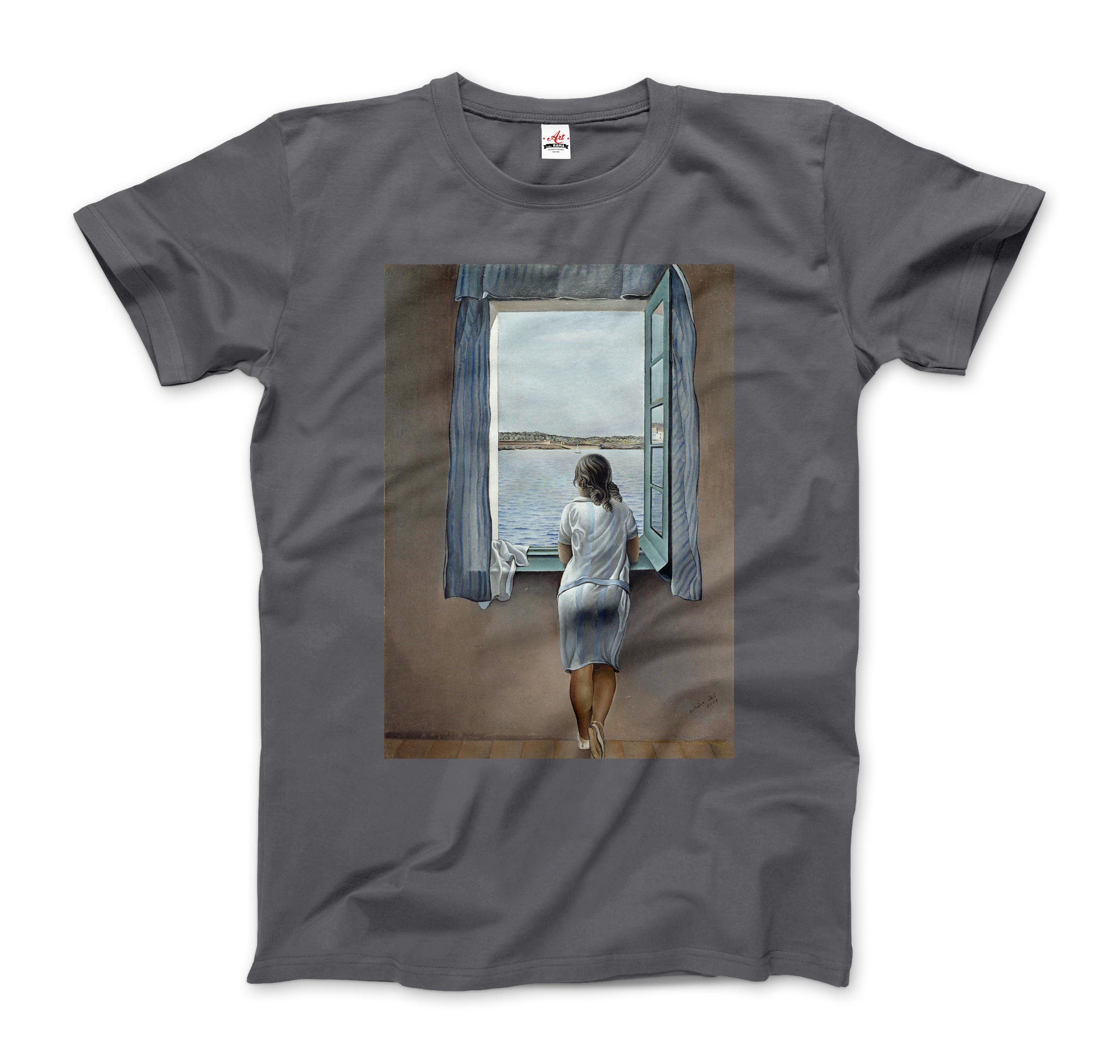 Salvador Dali Young Woman at a Window Artwork T-Shirt