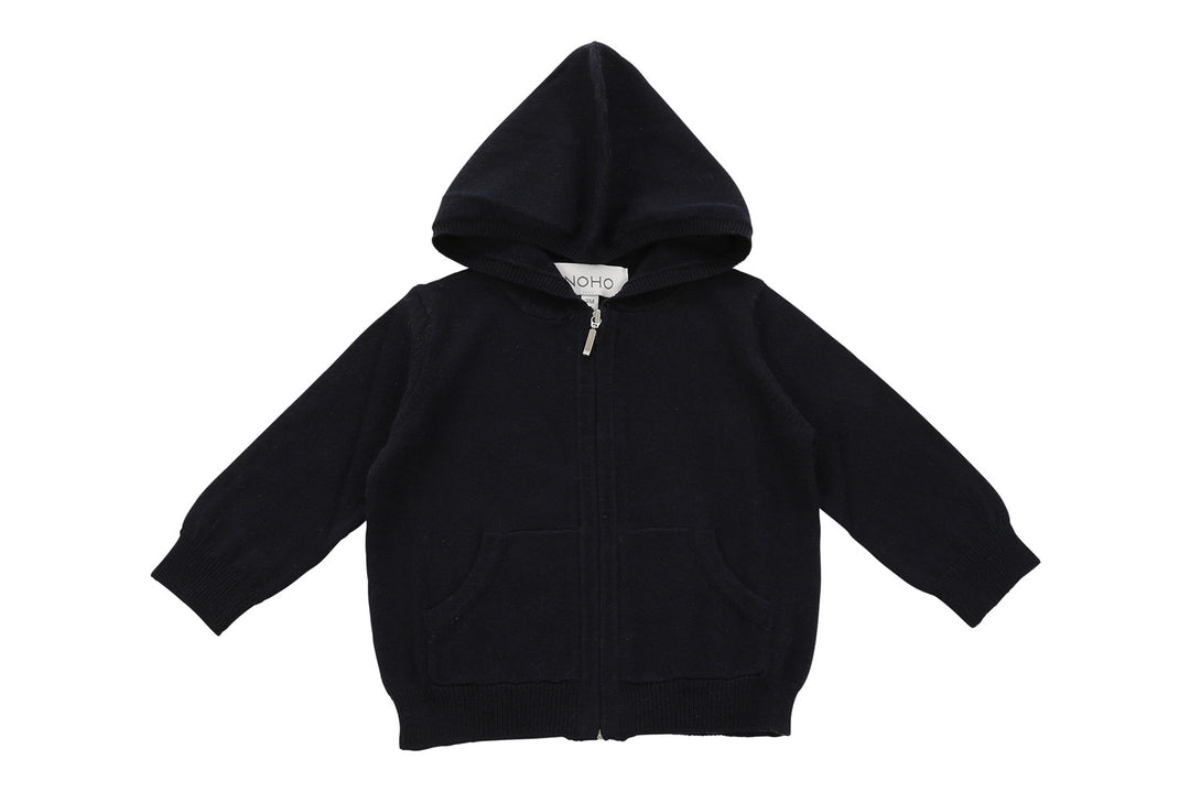 Kid Cotton Cashmere Navy Hoodie