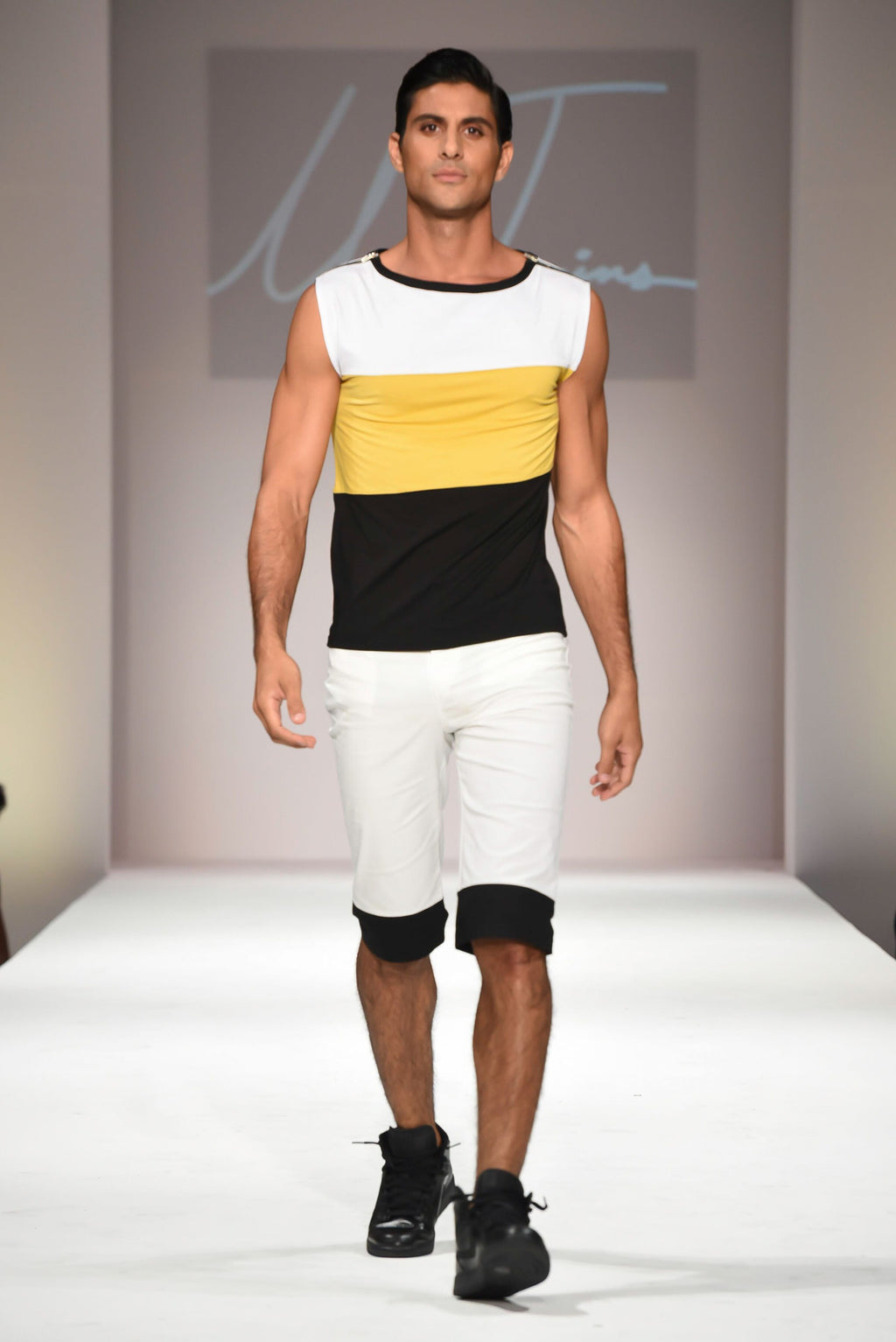 Sleeveless Colorblock Top