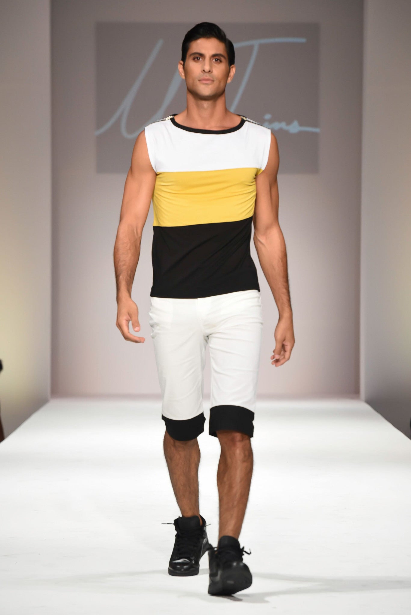 Sleeveless Colorblock Top