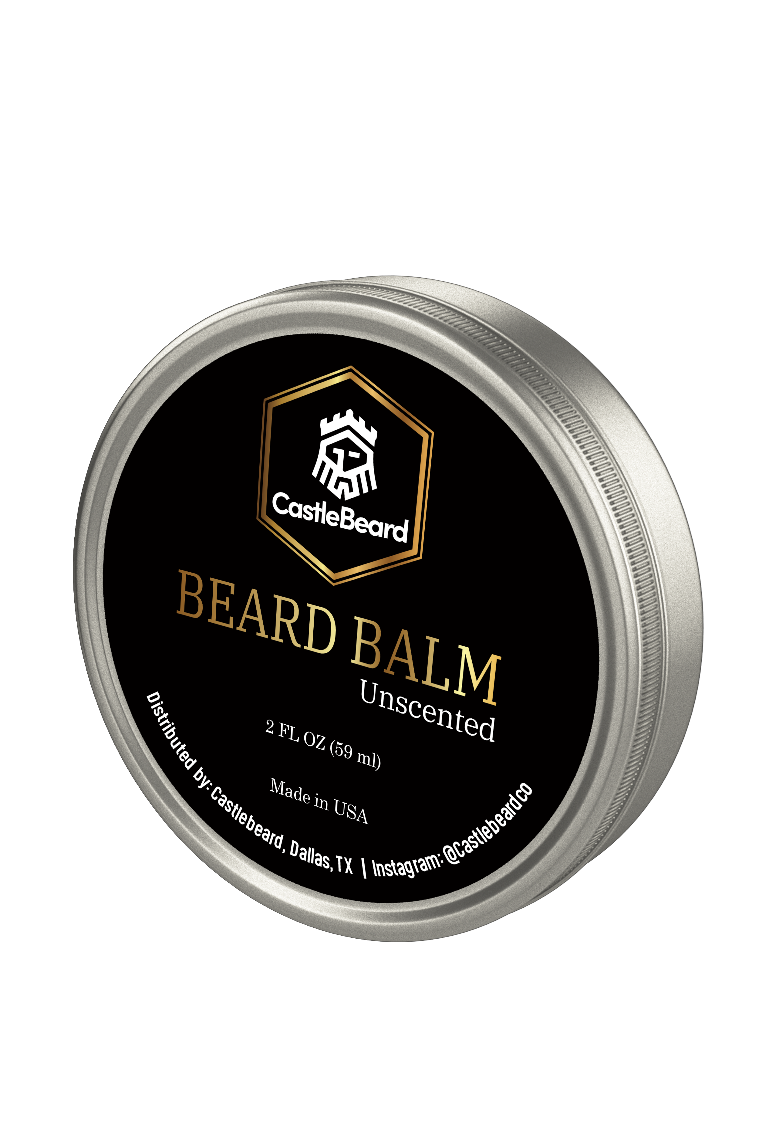Unscented 2oz Beard Balm