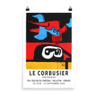 Le Corbusier 1963 Exhibition Artwork Poster