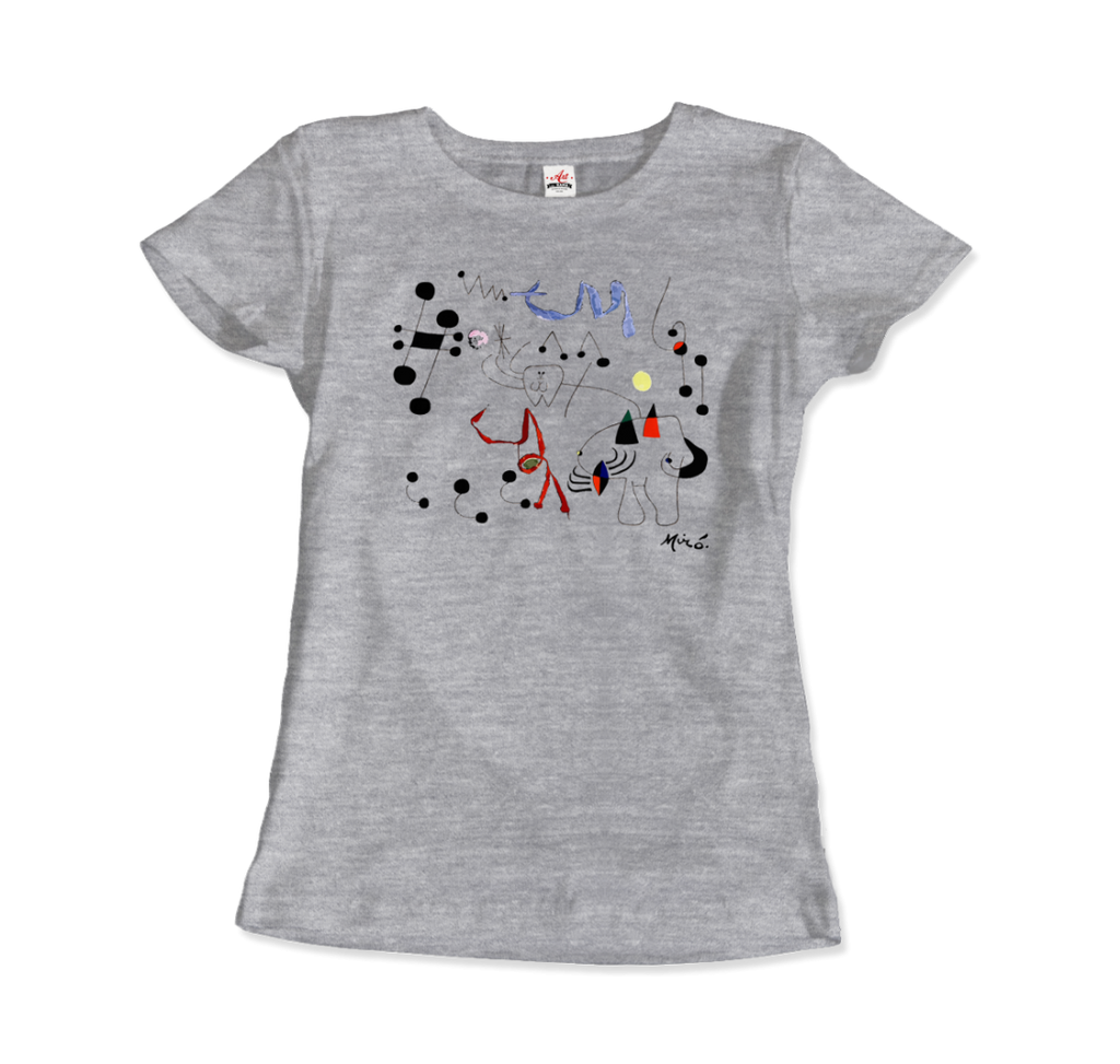 Joan Miro Woman Dreaming of Escape 1945 Artwork T-Shirt