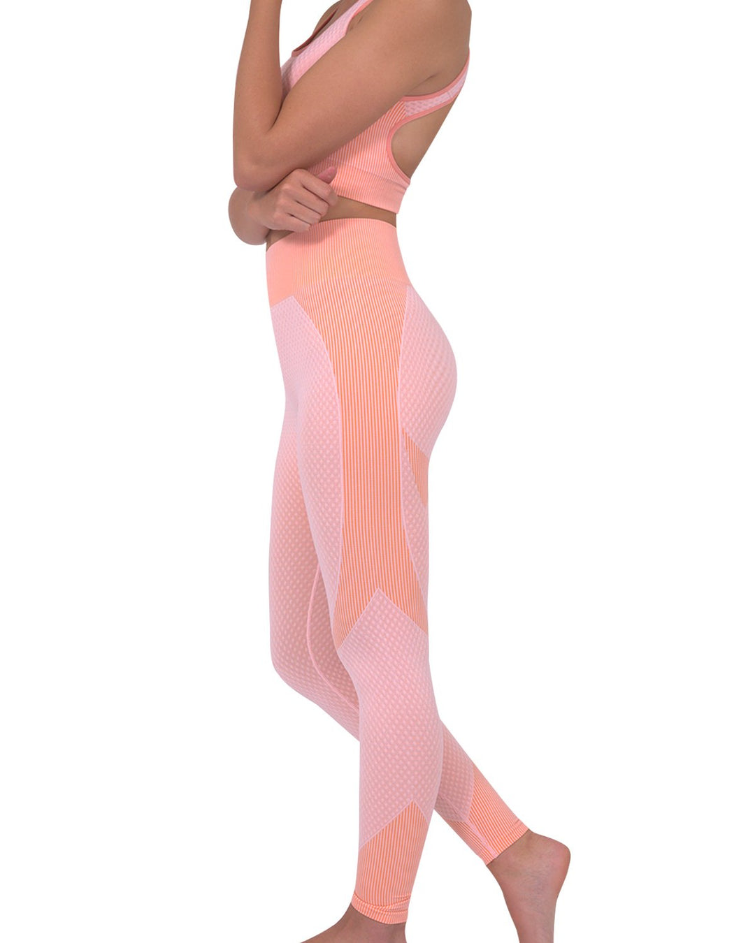 Trois Seamless Legging in Pink