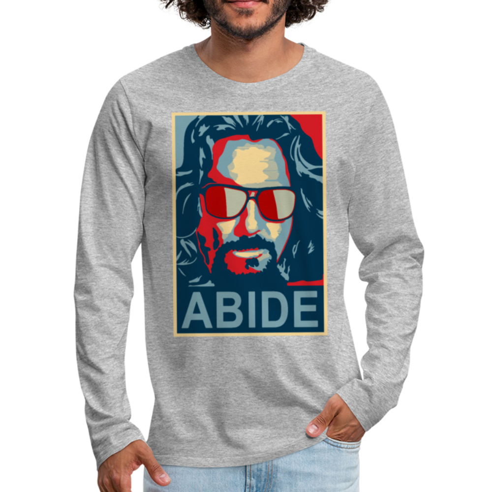 Big Lebowski Abide, Hope Style Long Sleeve T-Shirt