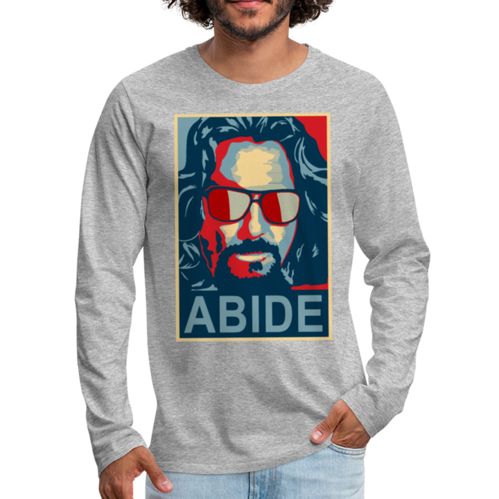 Big Lebowski Abide, Hope Style Long Sleeve T-Shirt