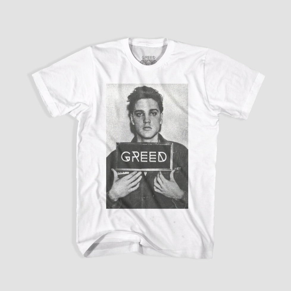 GREED Elvis T-Shirt in White