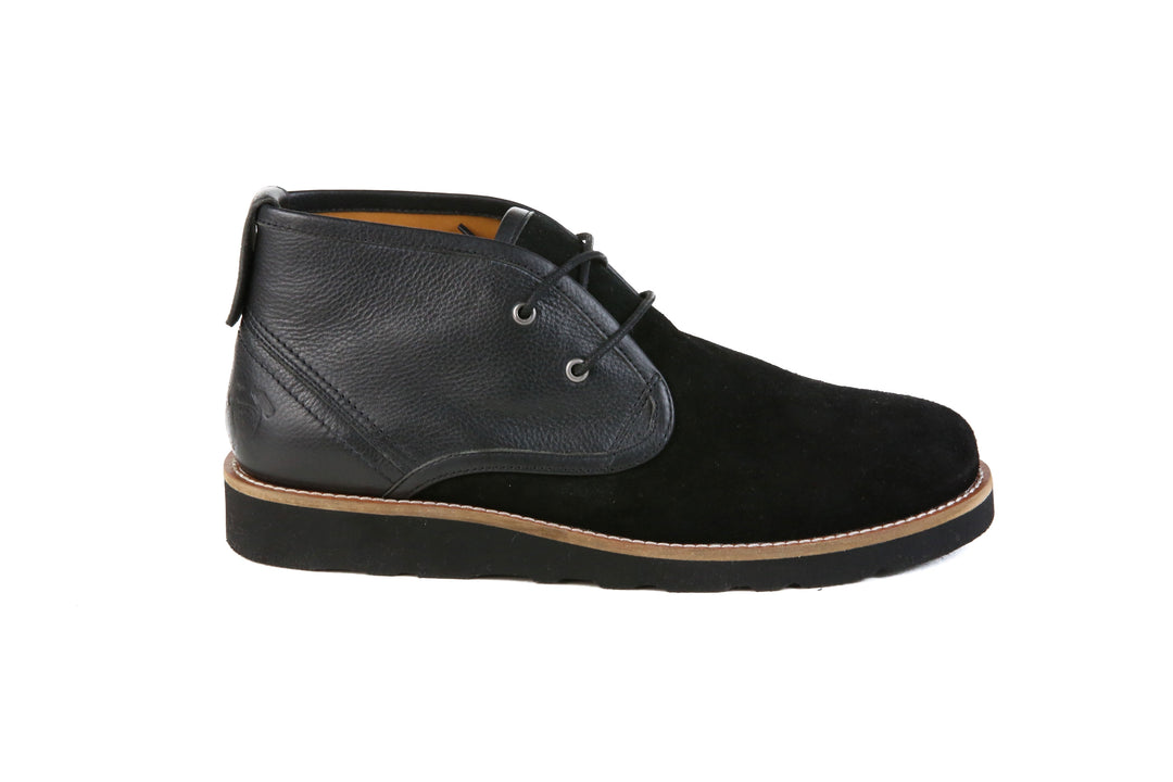 The Nolan Laced Shoe in Black