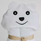 Bamboo Rayon Bear Hooded Turkish Towel Little Kid