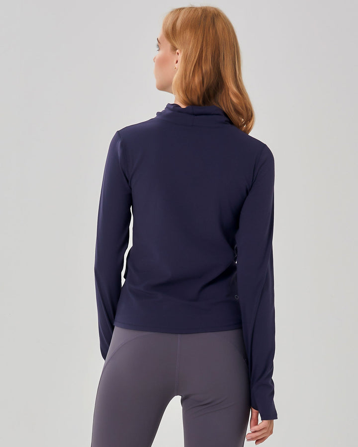 Turtle-Cowl Neck Coziplex™ Long Sleeve