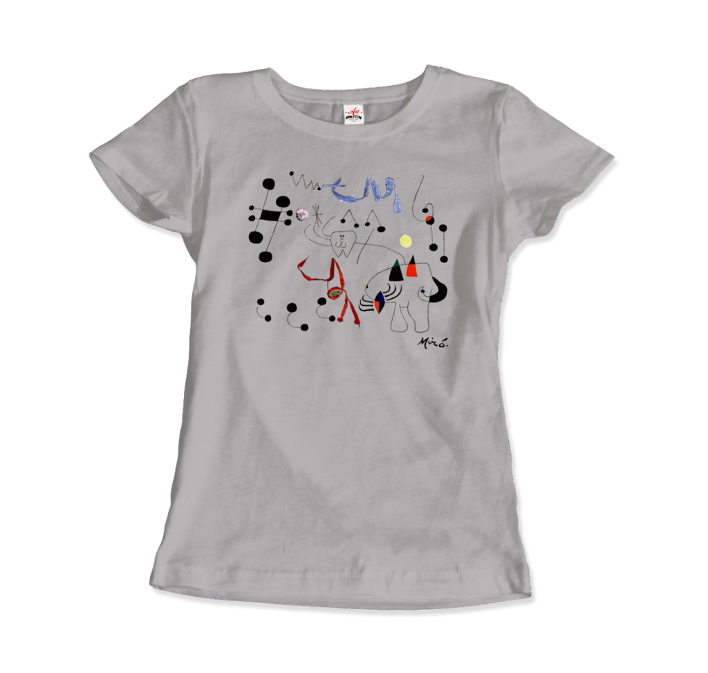 Joan Miro Woman Dreaming of Escape 1945 Artwork T-Shirt