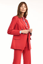 Nife Women's Blazer in Red