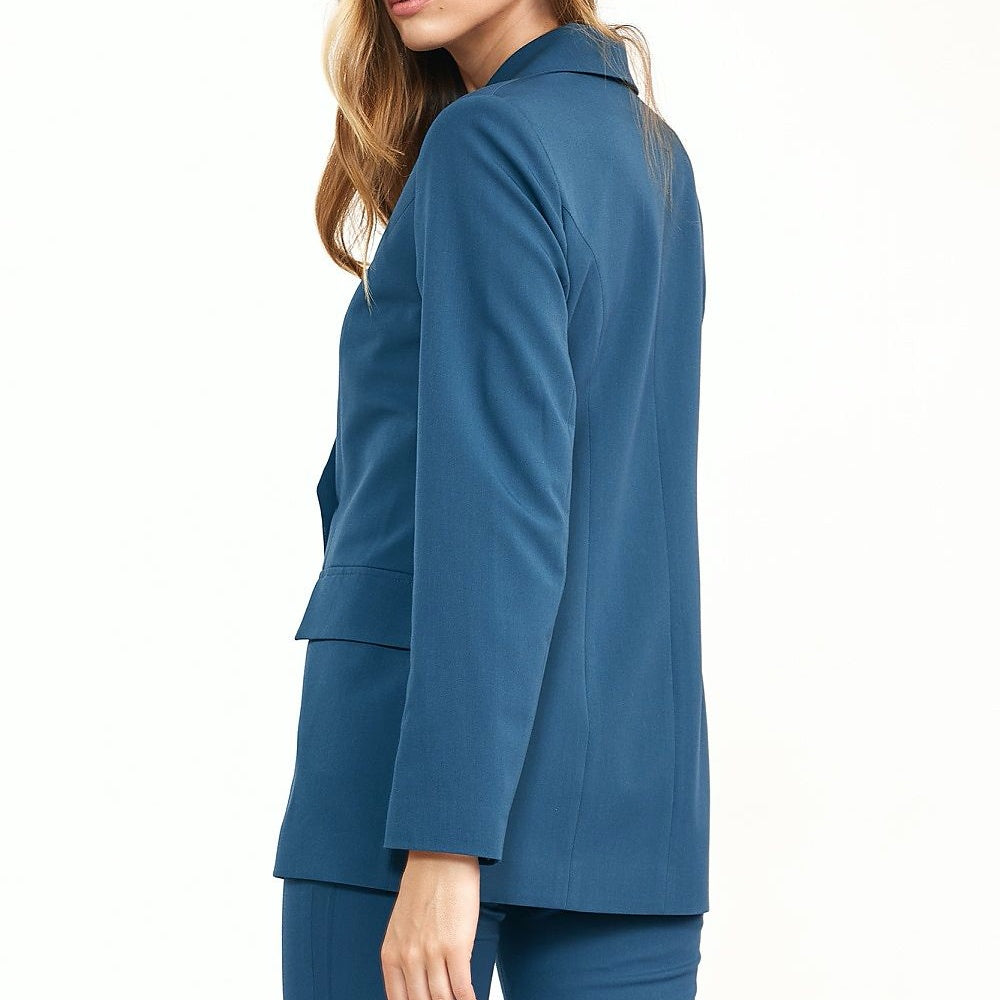 Nife Women's Blazer in Marine