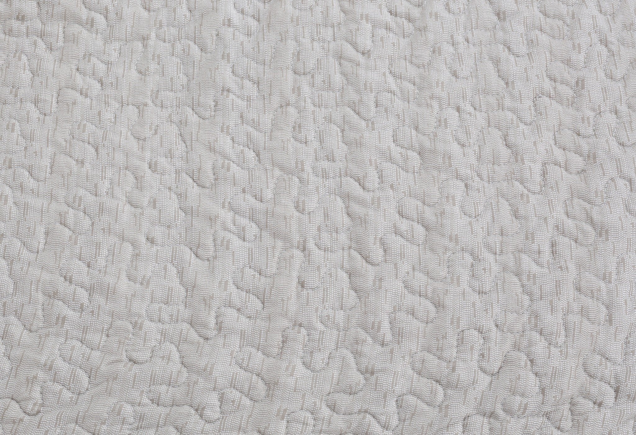 Classic Grey Mosaic Medallion Reversible Quilted Coverlet Bedspread Set