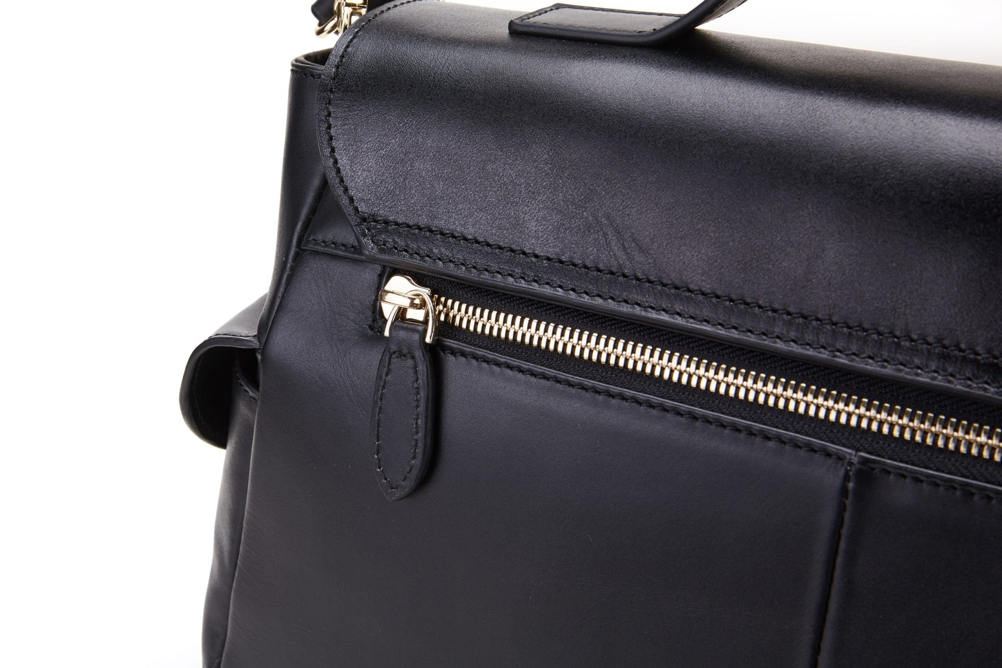 Dragonfly Black Satchel