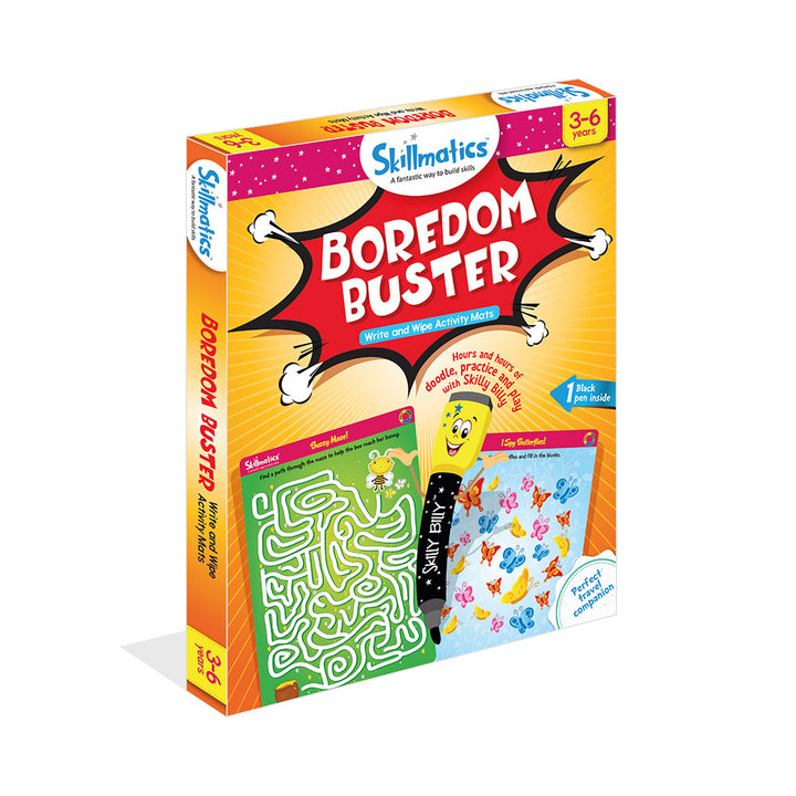 Skillmatics Boredom Buster Educational Activity Games for Kids (3-6)