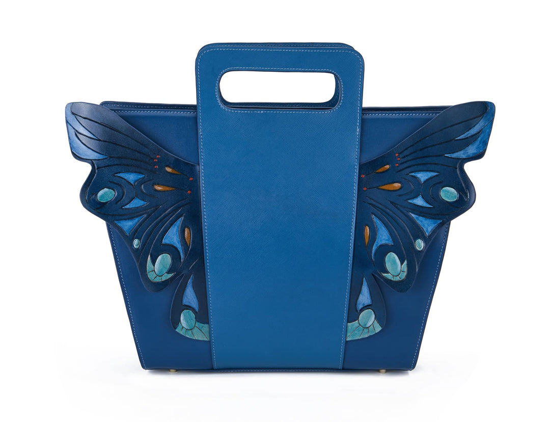 Wings Blue Crossbody