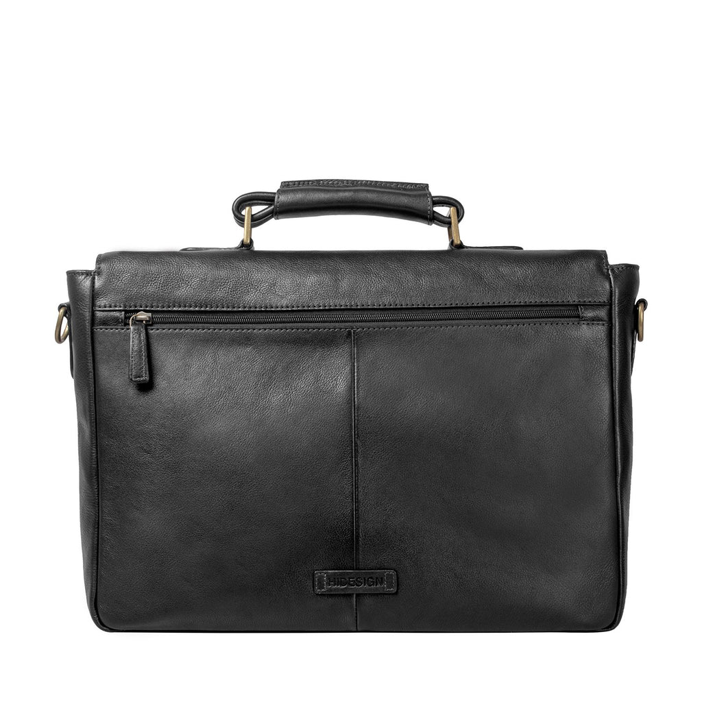 Hawkins Leather 15" Laptop Compatible Briefcase