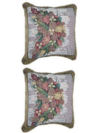Christmas Fiesta Throw Pillow Covers with Inserts 18" (Set of 2)