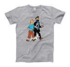 Tintin, Snowy and Captain Haddock Artwork T-Shirt