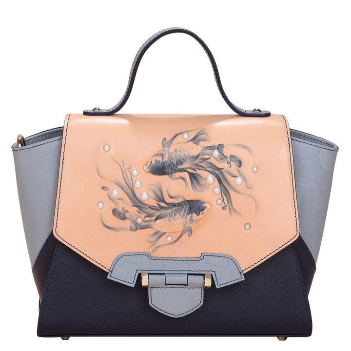 Fish Small Blue Satchel