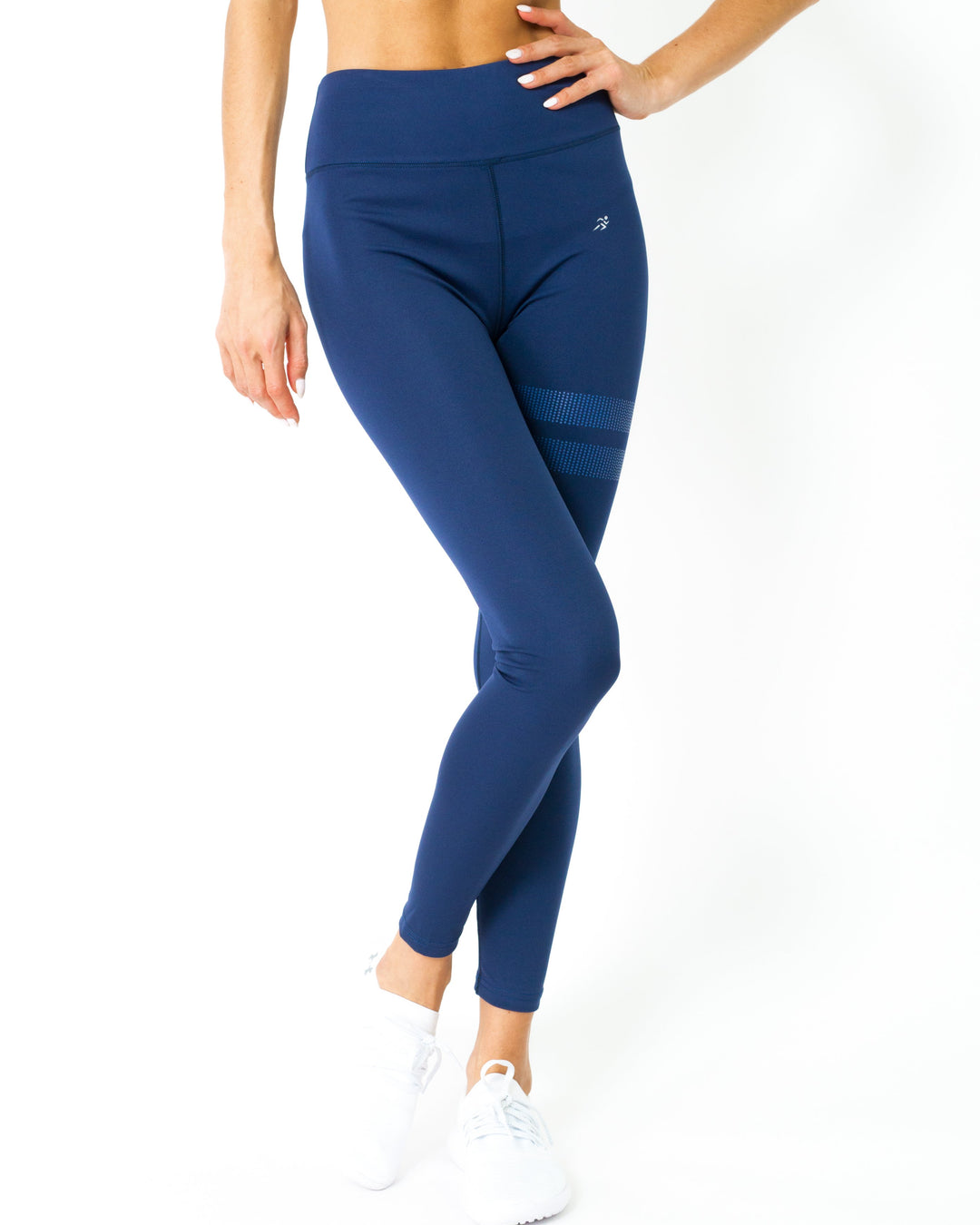 Ashton Leggings in Navy Blue