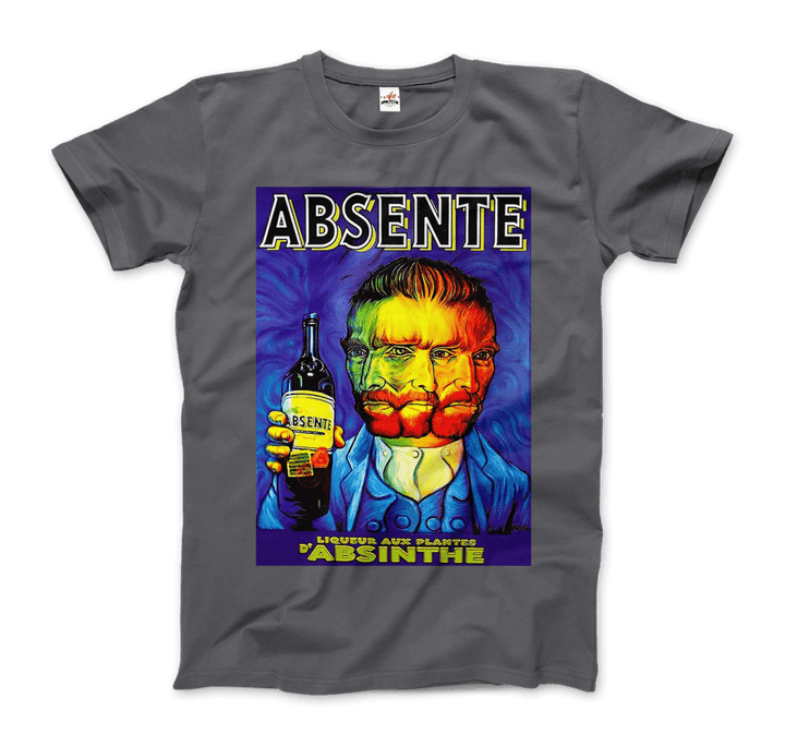 Absente, Vintage Absinthe Liquor Advertisement With Van Gogh T-Shirt