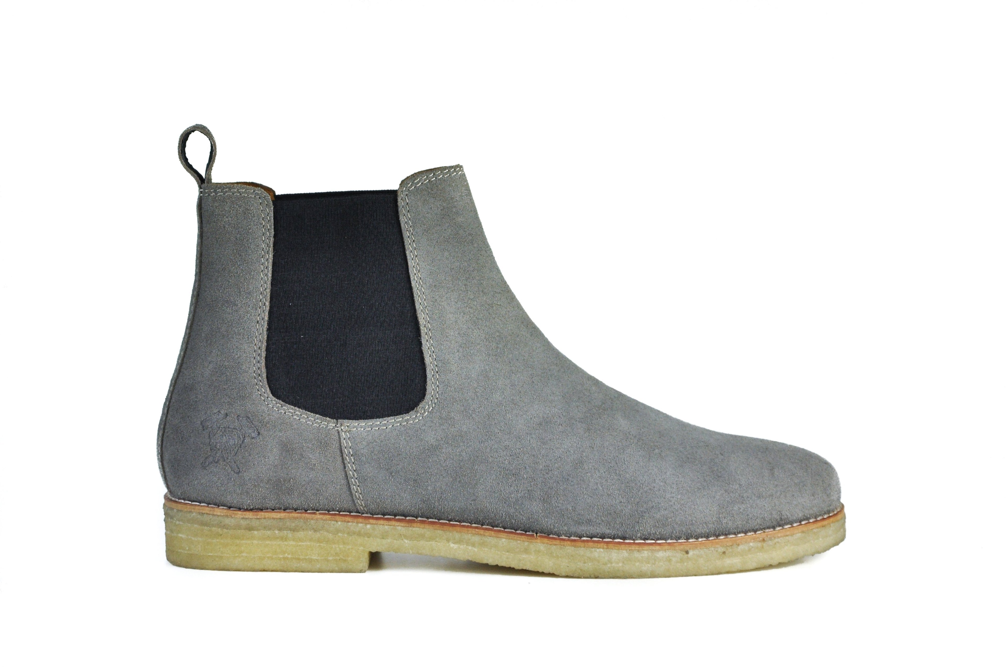 The Maddox 2 Grey Suede Chelsea Boot