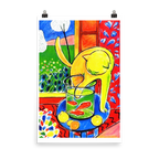 Henri Matisse the Cat With Red Fishes 1914 Poster