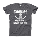 The Goonies Never Say Die Distressed Design T-Shirt
