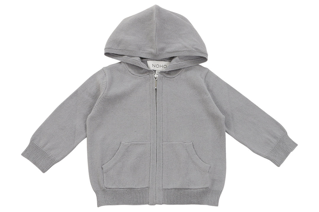 Kid Cotton Cashmere Grey Hoodie