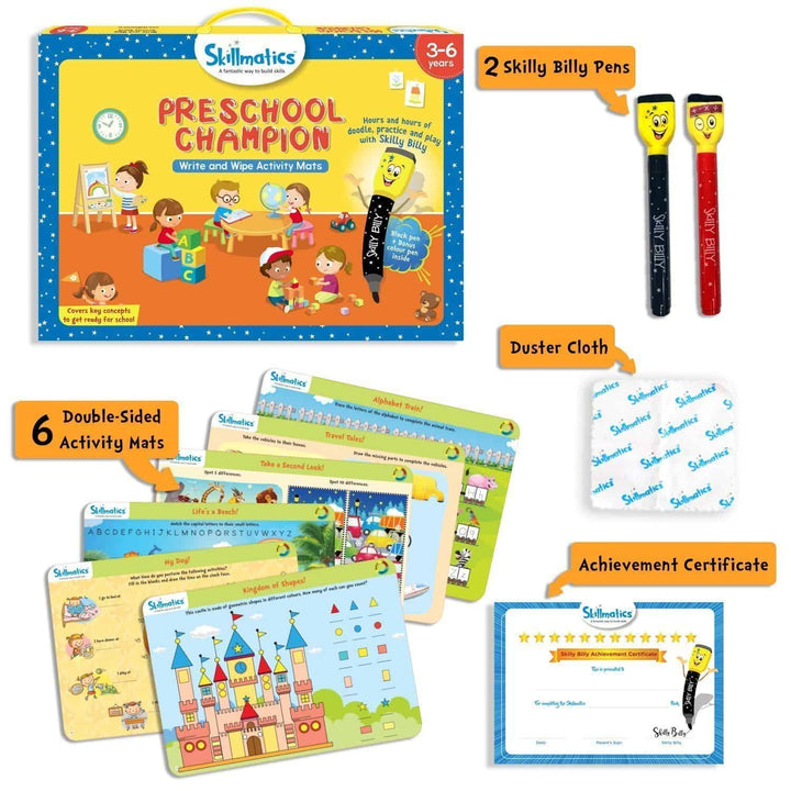 Skillmatics Preschool Champion Educational Games for Kids (3-6)