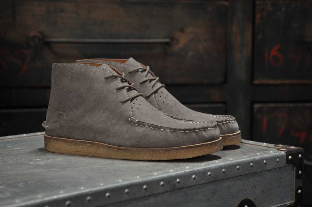 The Wallace Men's Lace-Up Boot Grey