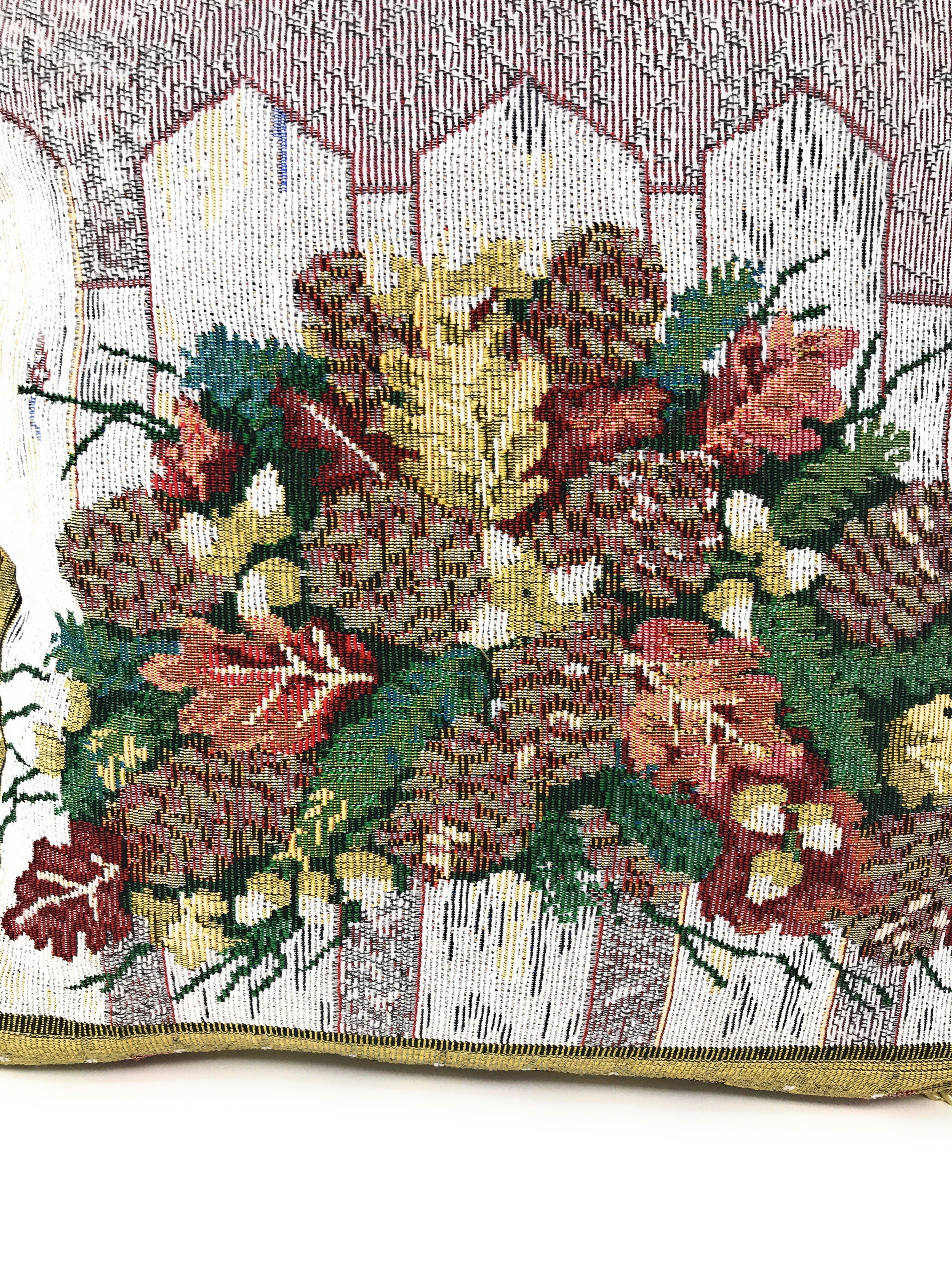 Christmas Fiesta Throw Pillow Covers with Inserts 18" (Set of 2)